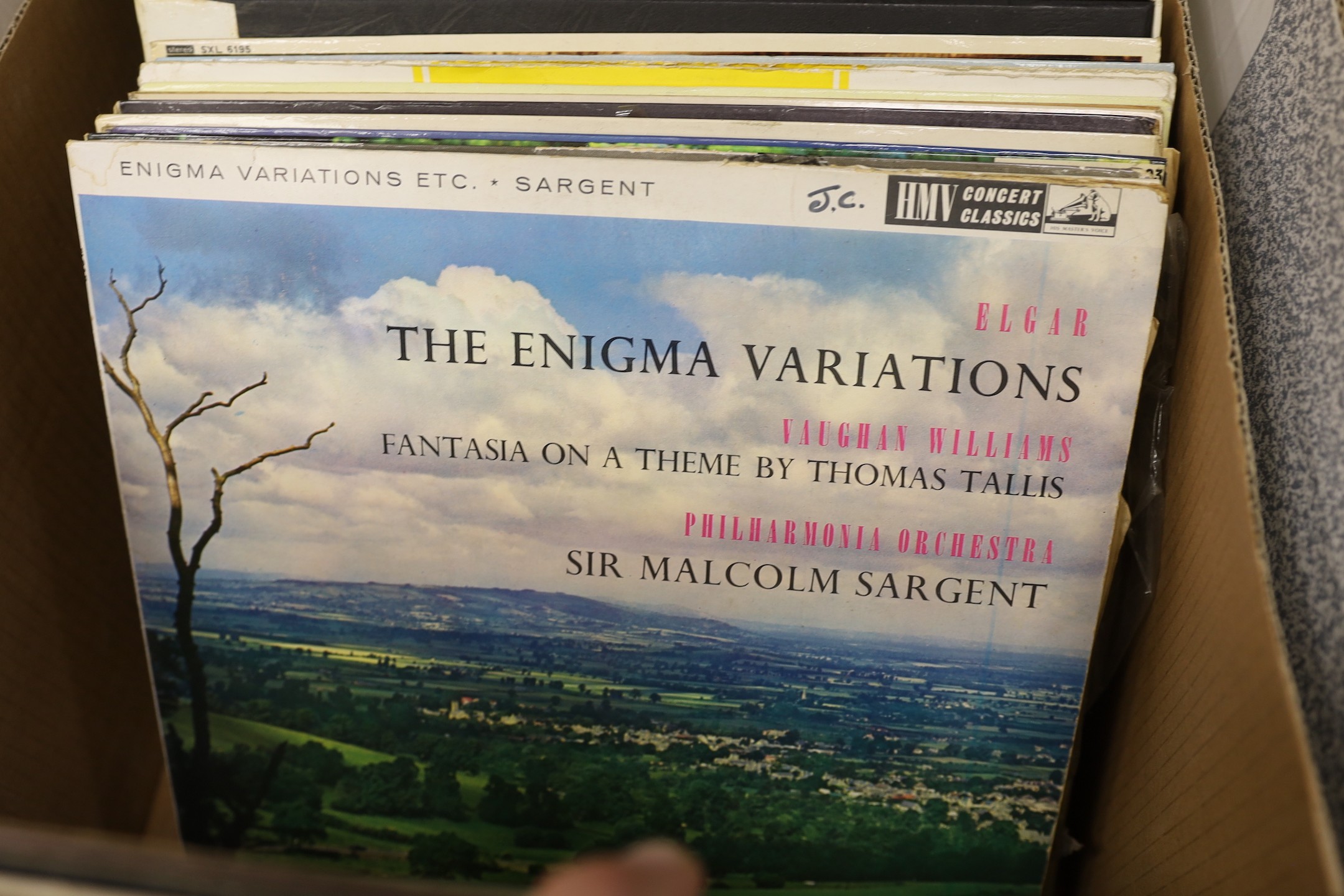 Approximately 150 assorted vinyl LP's, mainly classical to include Dorothy Masuka And Jobs Combination, Ingalo, signed, Oliver Mtukudzi Greatest Hits, Istvan Kertesz Vienna Philharmonic Dvorak New World Symphony and sund